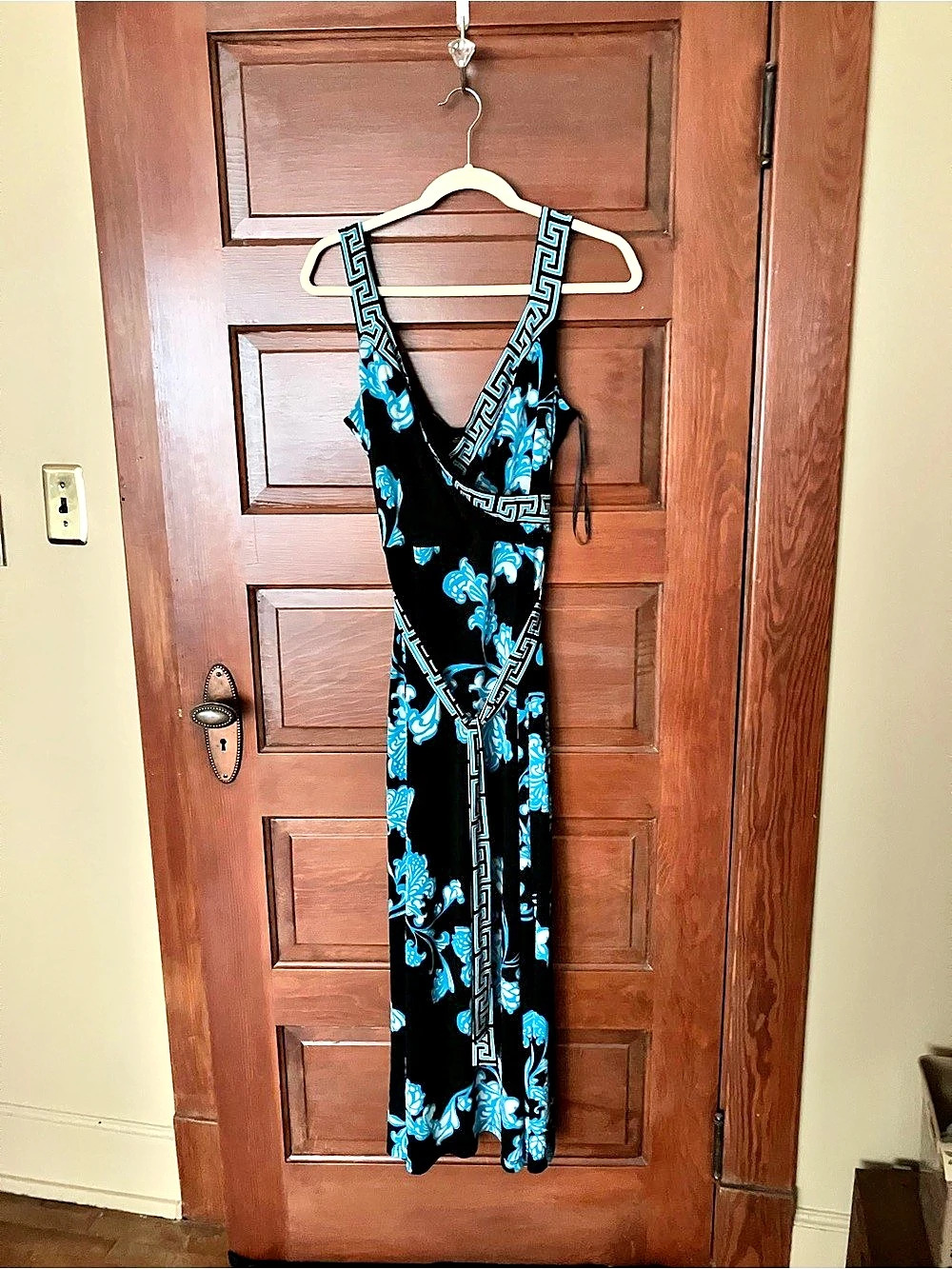 APT 9 Geometric Maxi Dress Size Medium